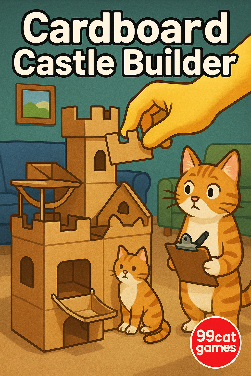 Cardboard Castle Builder Boxart